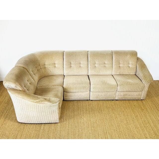 Vintage Scandinavian Modular Corner Sofa, 1960, Set of 5 For Sale - Image 4 of 16