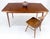Danish Mid Century Modern Teak Boat Shape Dining Table w/ 3 12" Leaves MINT For Sale - Image 16 of 17