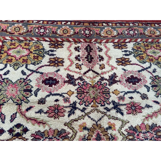 Large Antique Spanish Oushak Rug, 1920s For Sale - Image 15 of 18