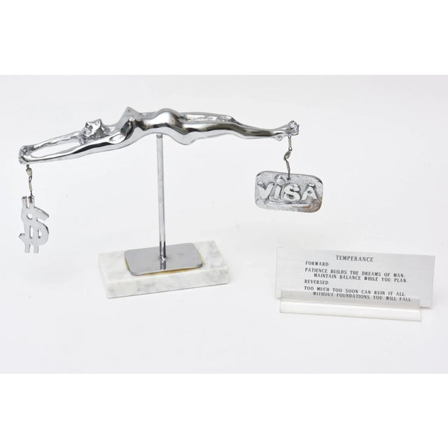 This poetic, spiritual and harmonious work of art/sculpture by James David Berenson is so rightly titled Temperance. In...