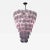 Late 20th Century Monumental Murano Disc Chandelier by Vistosi For Sale - Image 5 of 5