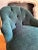 French Emerald Green Chaise Longue For Sale - Image 3 of 9