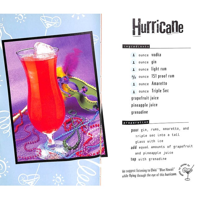 Paper "Sex on the Beach: And Other Wild Drinks!: A Mixer's Manual" 1997 Soman, Kathryn Knox [Editor] For Sale - Image 7 of 9