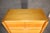 Tall standing dresser in teak by Thomasville Furniture. Four wide drawers and cabinet storage. No maker's mark
