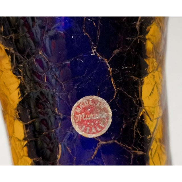 Vintage Murano Art Glass Vase, Italy, 1960s For Sale - Image 18 of 18