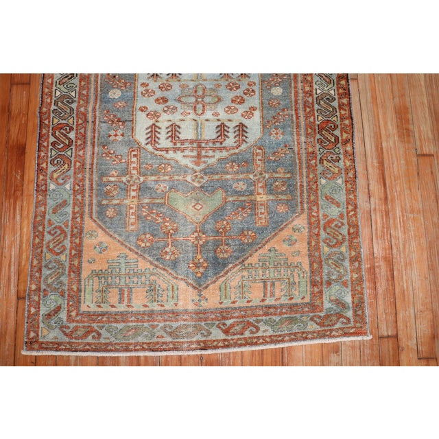 Persian Early 20th Century Persian Malayer Rug - 3'8" x 4'10" For Sale - Image 3 of 9