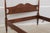 1980s Bench Made Custom Cherry Queen Size Country Poster Bed For Sale - Image 5 of 17