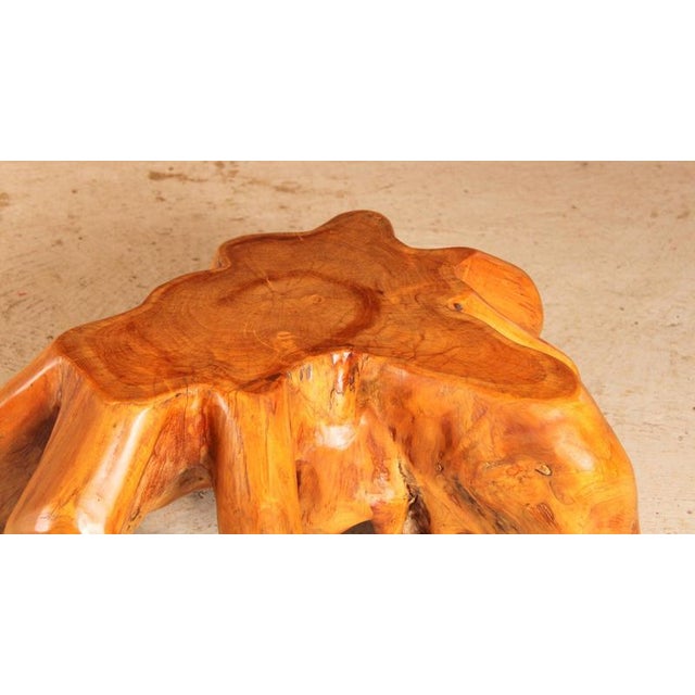 Brutalist Vintage Brutalist Style Teak Root Coffee Table, 1970s For Sale - Image 3 of 9