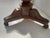Traditional Empire Style Pedestal Table in Mahogany and Veneer, 19th Century For Sale - Image 3 of 18