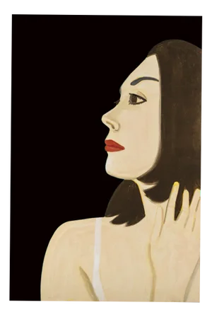 Alex Katz, Laura 1, 2017, Handsigned and Limited Print, Framed