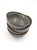 Modern Vietnamese Dual-Glaze Stoneware Ceramic Rice Bowls With Spiral Motif -Set of 4 For Sale - Image 3 of 6