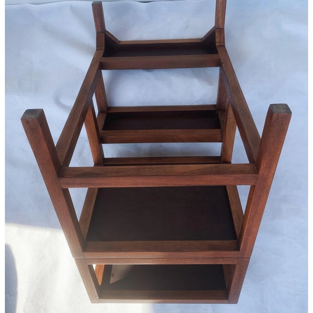 English Victorian Metamorphic Library Stairs, Mid-19th Early 20th Century For Sale - Image 12 of 18