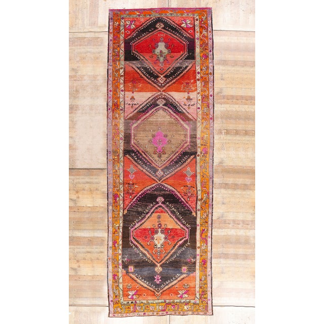 Vintage Turkish Kars Rug, 06'01 X 18'03 For Sale - Image 10 of 10