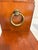 Vintage Wood Bookends With Brass Ring Pull Hardware, Pair For Sale In Oklahoma City - Image 6 of 8