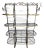 Grand Antique French Antique Iron and Brass Bakers Rake. Circa 1900 For Sale