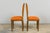French Louis XVI Style Maple Dining Chairs in Orange Chenille - Set of 8 For Sale - Image 12 of 18