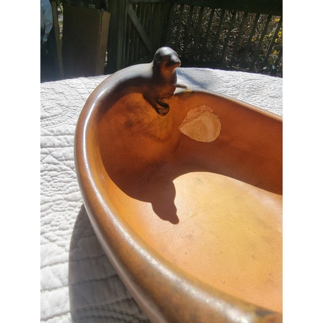 Ceramic Early 1900s Danish Art Nouveau Figurative Bowl For Sale - Image 7 of 10