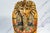 Colorful Vintage Egyptian Painted Wood Sarcophagus Box For Sale - Image 4 of 16