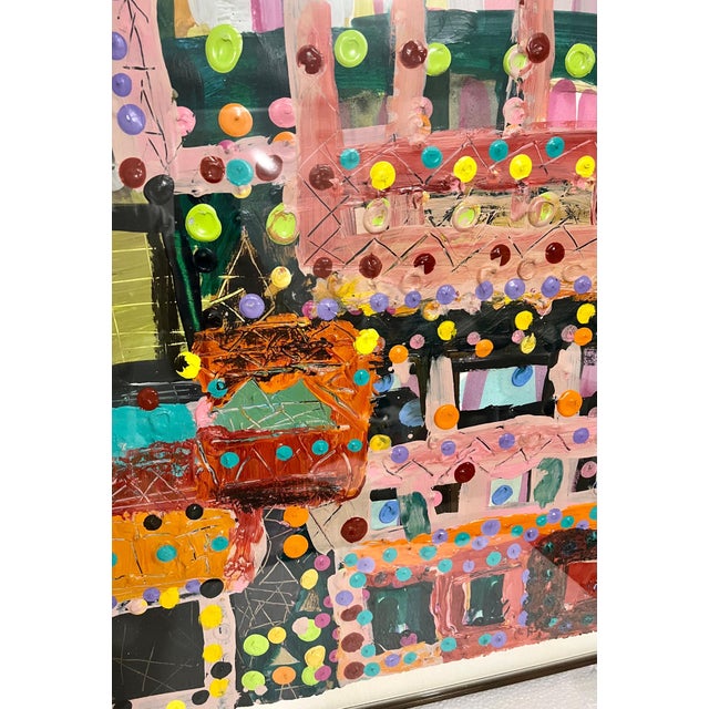 Lynne Golob Gelfman, Abstract Expressionist 1980s Painting Miami Woman Modernist Lynne Golob Gelfman, c.1983 For Sale - Image 17 of 18