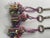 Shabby Chic Three Antique Skeleton Keys With Multicolor Tassels For Sale - Image 3 of 4