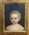 Antique 18th Century English George III Primitive Folk Art Oil Painting - Portrait of a Young Boy in Gilt Wood Frame Circa 1790 For Sale - Image 12 of 12