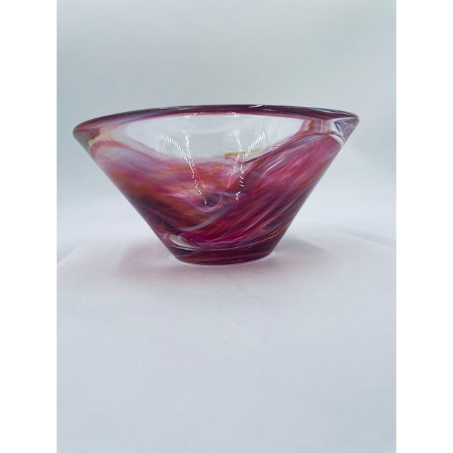 Tempera Art Bowl by Anna Ehrner for Kosta Boda, 1985 For Sale - Image 6 of 9