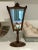 English Treenware Table Mirror / Vanity Mirror on Stand For Sale - Image 4 of 12