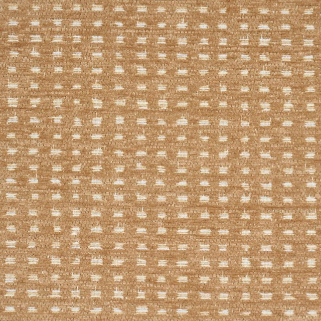 Traditional Schumacher Jasper Performance Chenille Fabric In Ochre For Sale - Image 3 of 4