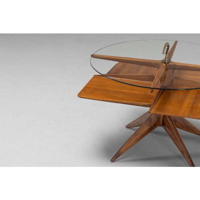 Revolving Side Table, Italy, 1950s For Sale - Image 13 of 18
