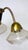 Metal Vintage Brass and Glass Table Lamp, 1920s For Sale - Image 7 of 11
