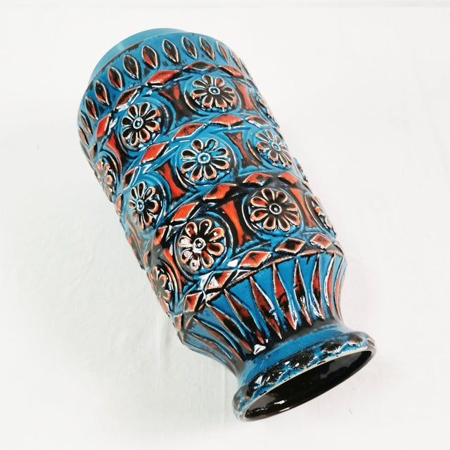 Large Ceramic Vase from Bay Keramik, Germany, 1970s For Sale - Image 6 of 12