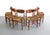 Set Of Six (6) Dining Chairs Designed By Peter Hvidt And Orla Möllgaard Nielsen, Denmark For Sale - Image 12 of 12