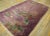 1920s Purple Aquatic Foliage Antique Chinese Art Deco Carpet 4' 10'' X 8' 6'' Wool Knotted Rug For Sale - Image 9 of 9