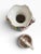 Late 20th Century Set of 2, Vintage Capodimonte-Style Pink Floral Porcelain Vase & Wishing Well Set For Sale - Image 5 of 6