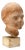 Portrait of a Boy in Terracotta from Mario Bertozzi For Sale