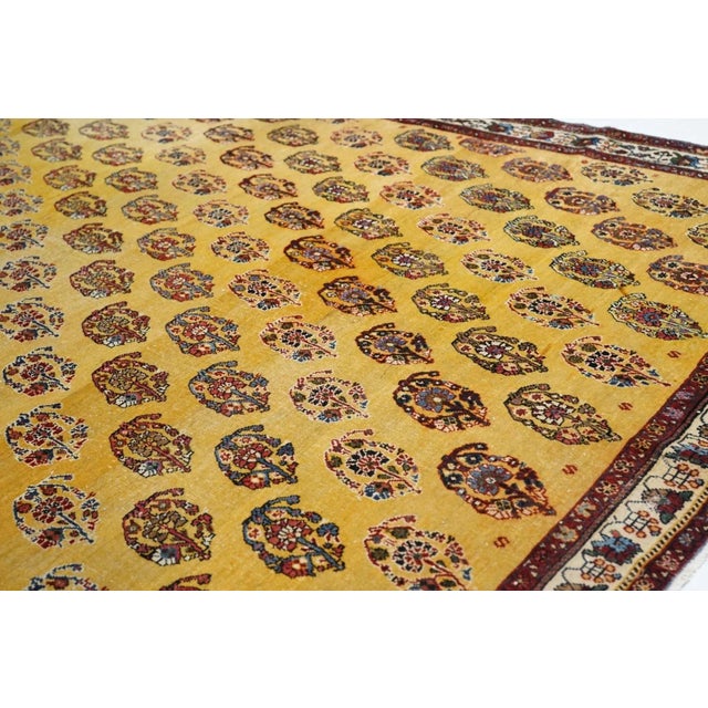 Antique Qashqai Rug 5'7'' x 8'2'' For Sale - Image 10 of 12