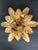 Hollywood Regency Gold-Plated Florentine Floral Wall Lamps from Hans Kögl, Italy, Florence, 1960, Set of 2 For Sale - Image 6 of 17