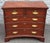 Mid 20th Century Federal Style Recessed Front Mahogany Five-Drawer Chest For Sale - Image 12 of 18