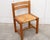 Vintage Chairs in Elm and Straw from Maison Regain, 1970s, Set of 6 For Sale - Image 4 of 12