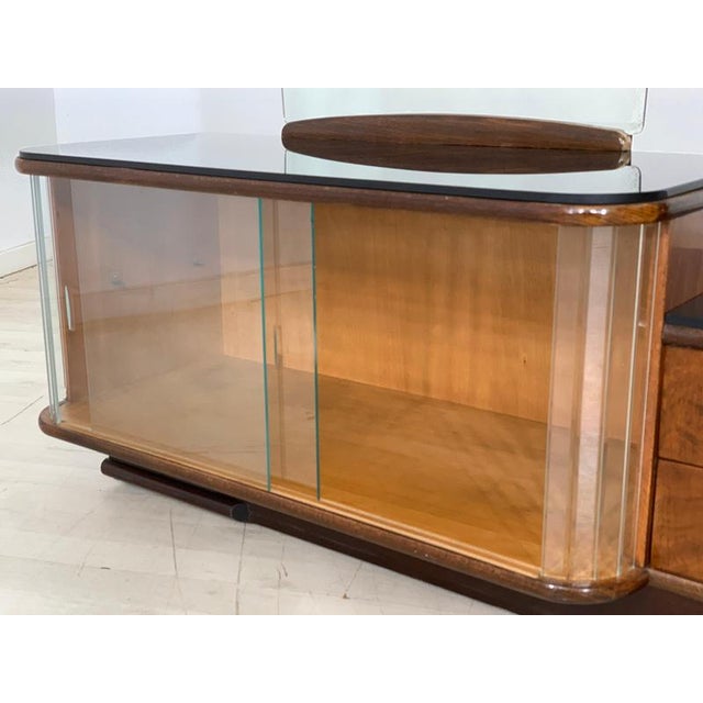 Art Deco Mirror with Chest of Drawers For Sale - Image 4 of 12