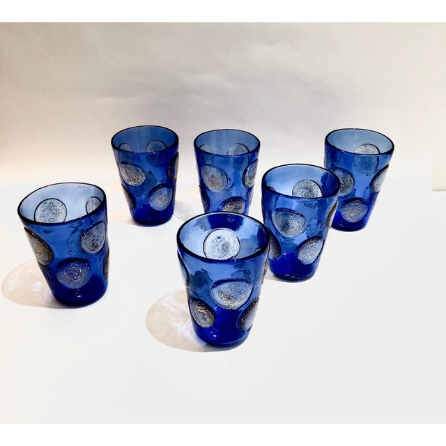 Murano Crystal Glasses by Mariana Iskra, Set of 6 For Sale - Image 7 of 15