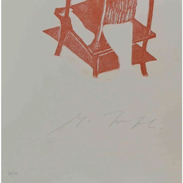Contemporary Mino Trafeli, After Duchamp, Etching, 1980 For Sale - Image 3 of 4