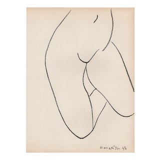 Henri Matisse, Nude, 1952, Lithograph For Sale
