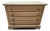1990s Bernhardt Oak 4-Drawer Bachelor's Chest Dresser With Stone Top For Sale