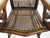 Victorian Antique Late 19th Century Cane-Back Rocking Chair With Carved Scroll Arms For Sale - Image 3 of 12