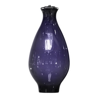 Iris Pendant Light from the Versuvius Collection in Blue Lilac For Sale