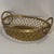 Mid 20th Century Vintage Castilian Imports Woven Brass Tabletop Baskets - Set of 2 For Sale - Image 5 of 11