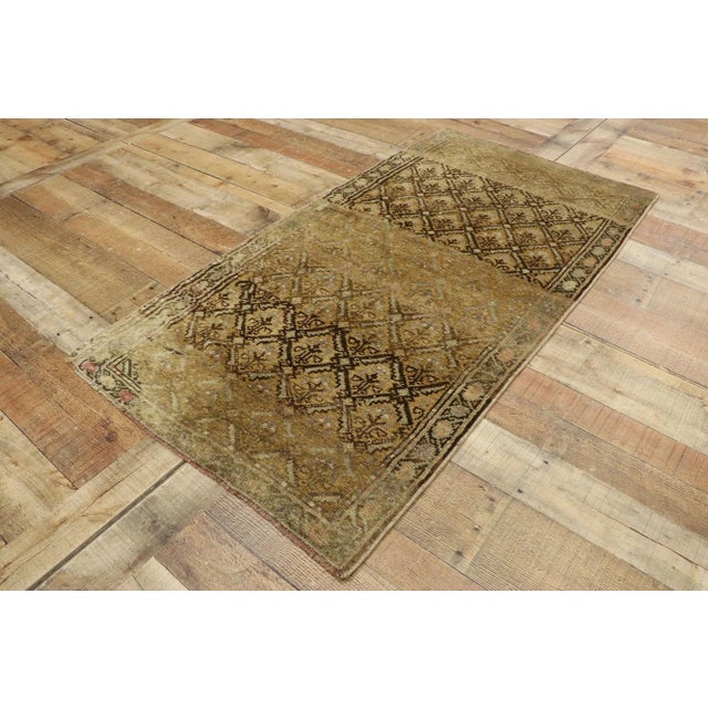 Vintage Turkish Oushak Rug with Modern Style - 02'06 x 04'10 For Sale - Image 4 of 12