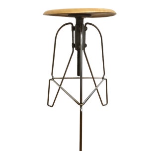 Industrial Covey Model 6 Stool For Sale
