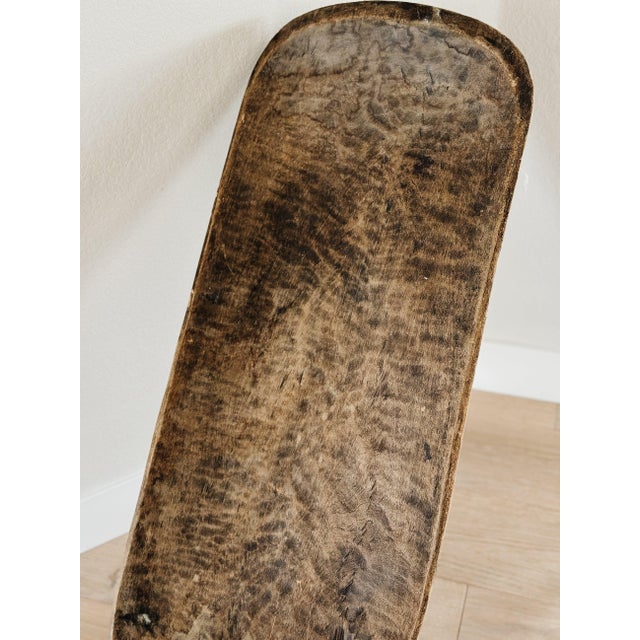 Antique Hand Carved Senufo Stargazer Chair For Sale - Image 9 of 12